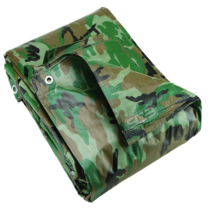 Camouflage Poly Tarps